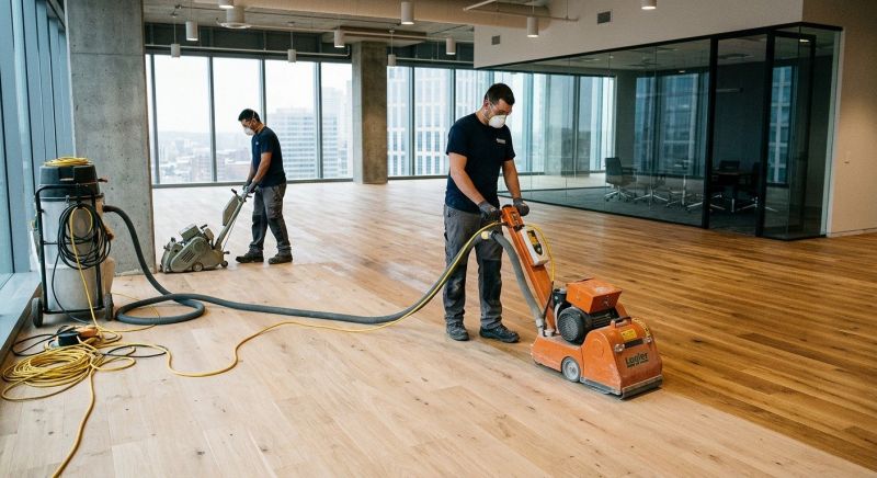 Commercial Hardwood Service detail