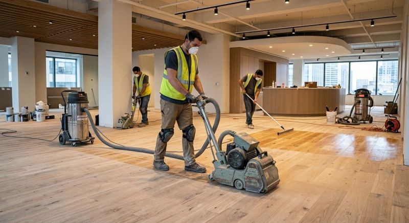 Commercial Hardwood Service detail