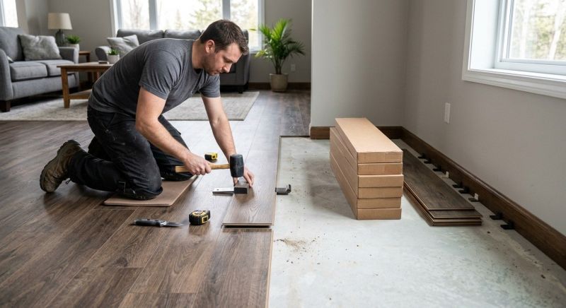 Lvt Flooring Installation detail