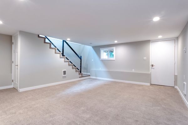 Basement Flooring Replacement in Albany